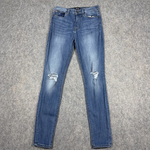 Hudson Blair Super Skinny Mid Rise Jeans Women's Size 26 (Actual W26xL29) Blue