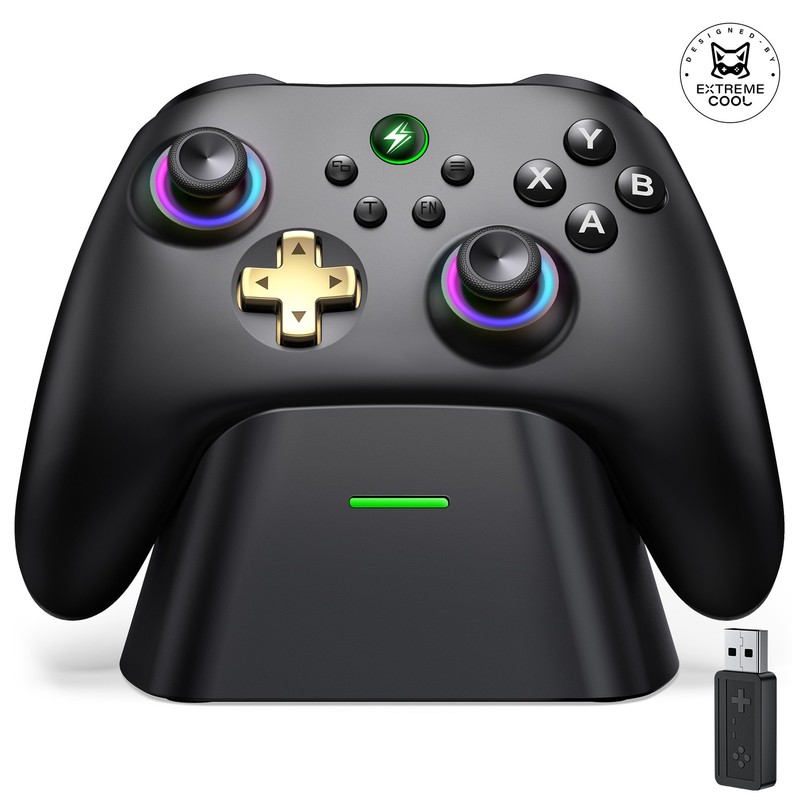 PC Controller-1000mAh PC Game Controller for Windows/Switch/Switch 2/iOS/Android