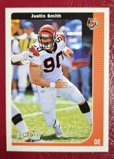 2002 Score - Justin Smith #55