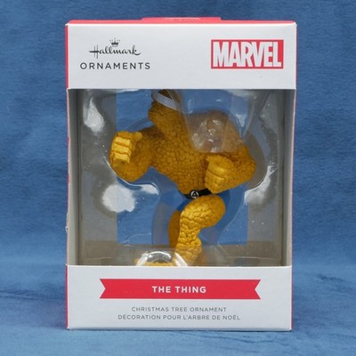 NEW 2025 Hallmark Marvel THE THING Fantastic 4 Hanging Christmas Ornament NIB