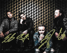 * SHINEDOWN * signed 8x10 photo * SECOND CHANCE * SOUND OF MADNESS * COA *