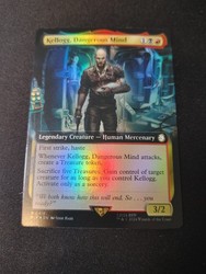 Kellogg, Dangerous Mind Extended Art Foil - Fallout MTG