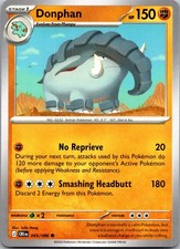 Donphan 045/086 C Chaos Rising Pokemon Near Mint