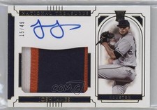 2019 Panini National Treasures Gold 15/49 Josh James #45 Rookie Auto RC k4s