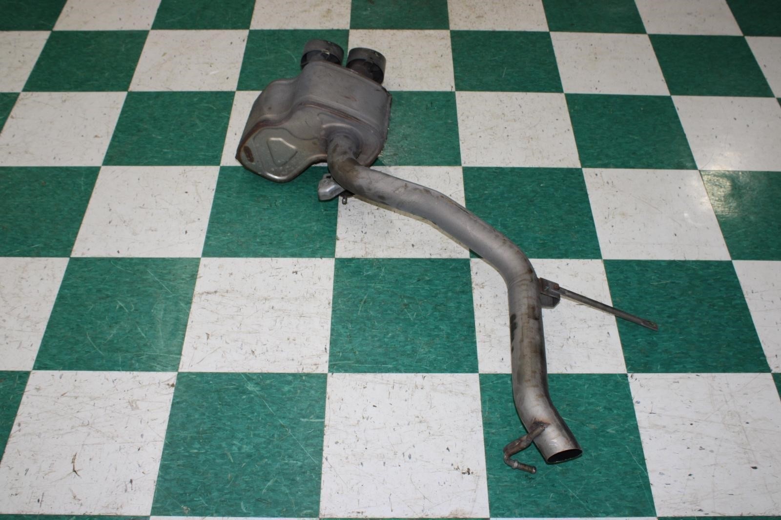 14-21 Ghibli 3.0L Motor Driver Left LH Exhaust Muffler Dual Tips Factory OEM WTY
