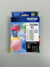 Brother LC203BK XL Black Ink Cartridge High Yield Innobella - New