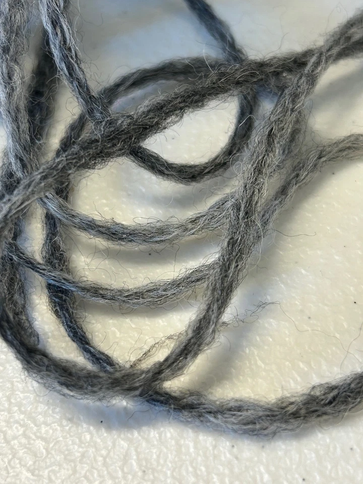 Lot 2 Cone Spool #5 NOVELTY SOFT Alpaca Wool Yarn w/Nylon 1lb 4oz 568gr 5105 C - Image 3 of 4