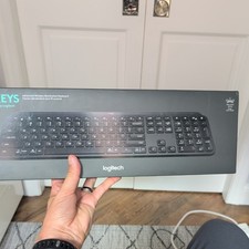 Logitech MX Keys Wireless Keyboard - Black, 920-009295