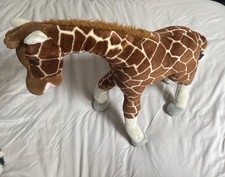Vintage The Petting Zoo 24" Brown Giraffe Plush 1994