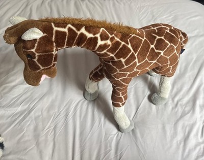 Vintage The Petting Zoo 24'' Brown Giraffe Plush 1994