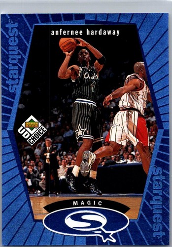 1998-99 Upper Deck UD Choice - Starquest Anfernee Hardaway #SQ19 Blue