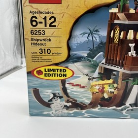 LEGO Pirates Shipwreck Hideout 6253. Mint Condition New Sealed
