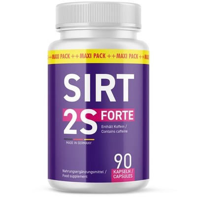 Sirt2S Forte Kapseln - der ideale Begleiter für dein Ziel - 90 Kapseln 1x
