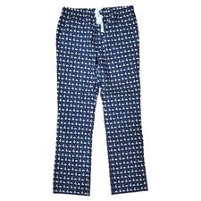 VINEYARD VINES Pants Adult Small Blue Lounge Pajama Santa Whales X-mas Tree