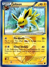 Jolteon (Team Plasma) Uncommon Plasma Freeze 34/116 MP on eBay