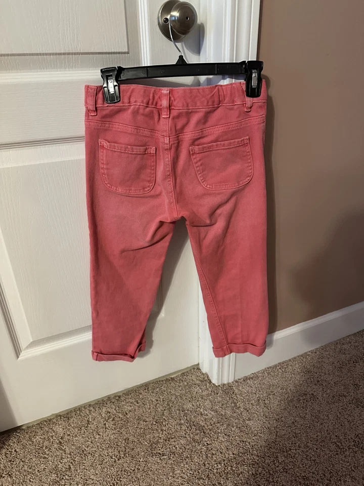 Girl's Old Navy Capri Pants Coral/Peach Size 12 - Low rise - VGUC - Image 2 of 2