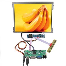 12.1inch 1024x768 1000nit Outdoor LCD Screen DVI VGA LCD Controller Board