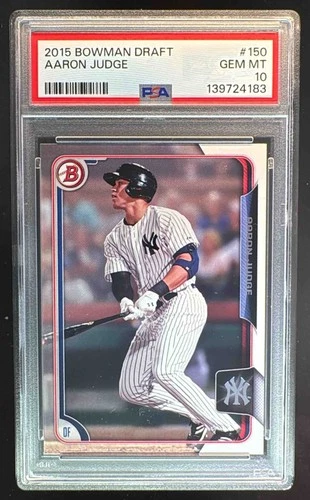 139724183 Aaron Judge 2015 Bowman Draft #150 PSA 10