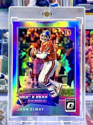 2023 Panini John Elway - Silver Holo Prizm Insert - Denver Broncos