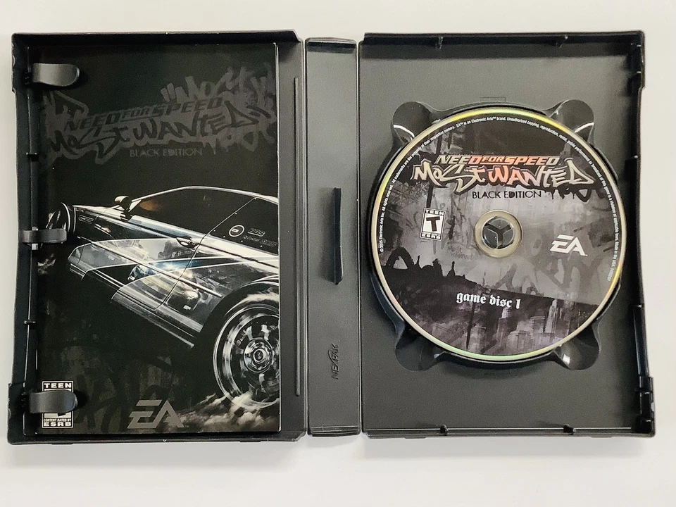 Need for Speed: Most Wanted-Black Edition (PC ) w/Manual, Code, 5-Disc Set (G) - Image 3 of 4