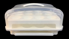 Double Decker Plastic Cupcake Carrier 12-24 C...