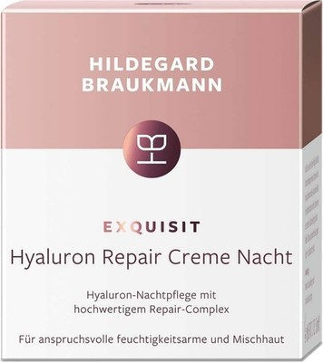 Hildegard Braukmann exquisit Hyaluron Repair Creme Nacht  50ml NEU!