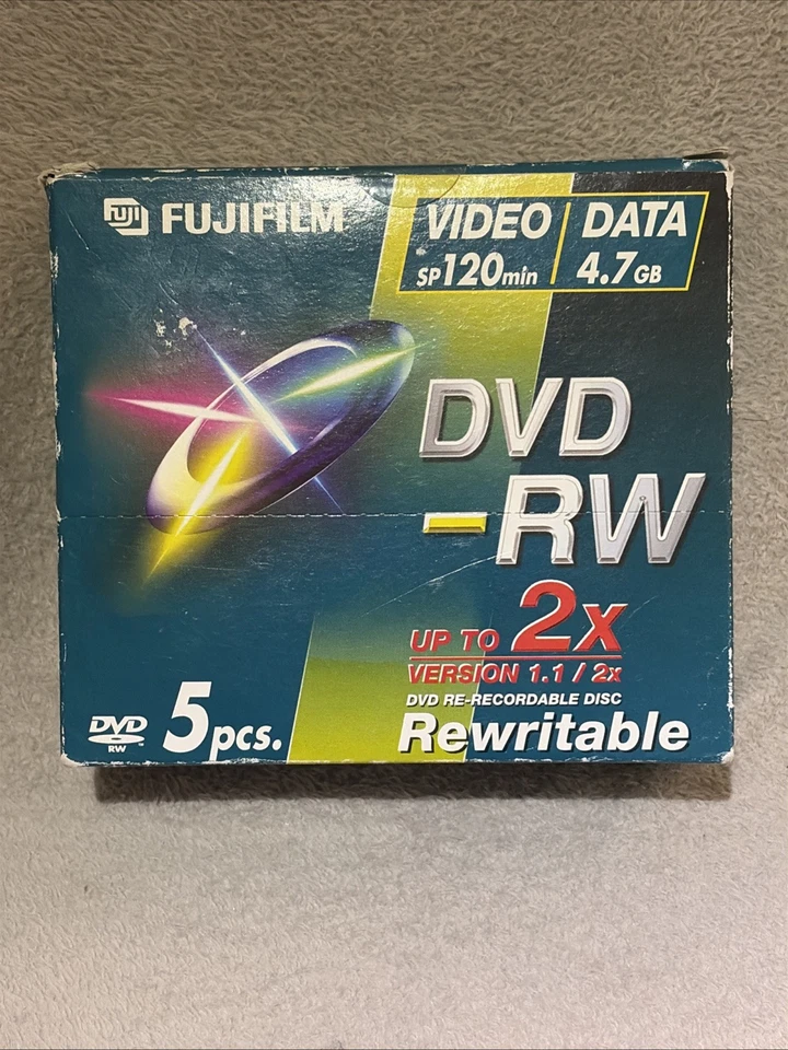 Fujifilm DVD-RW JEWEL CASE X 4 PACK (4.7GB 2X) - Image 2 of 4