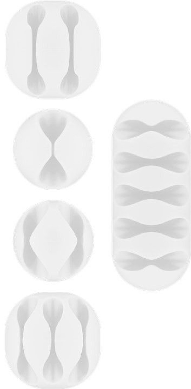 Goobay Blanc Set Cable Management - Image 2
