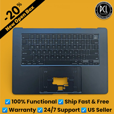   Apple MacBook Air 15.3'' M4 2025 A3241 Keyboard Palmrest Midnight Blue NEW  
