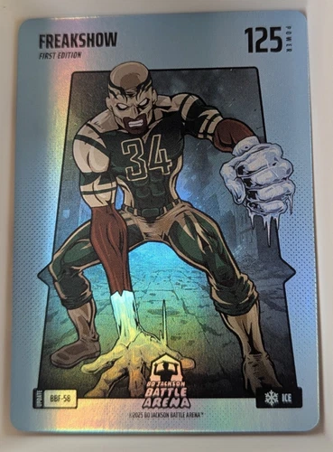 Bo Jackson Battle Arena BOBA Blue Battle Foil FREAKSHOW BBF-58