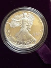 U.S. Mint American Eagle 1989 1 oz Proof Silver Coin with Box