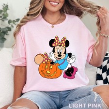 Disney Minnie Halloween Shirt, Disney Pumpkin Halloween Tee, Cute Minnie 203604