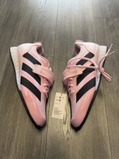 Adidas Adipower Levantamiento de Pesas Gimnasio Zapatos Rosa Negro JP9873 Hombres Talla 11 Nuevo
