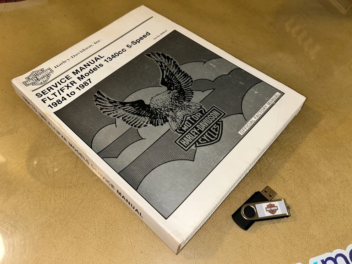 25+ Harley-Davidson Tour Motorcycle Repair Manuals & Literature