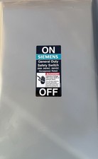 Siemens GF324N 200 A 600 V 3-Pole Fusible Safety Switch – New Fuses