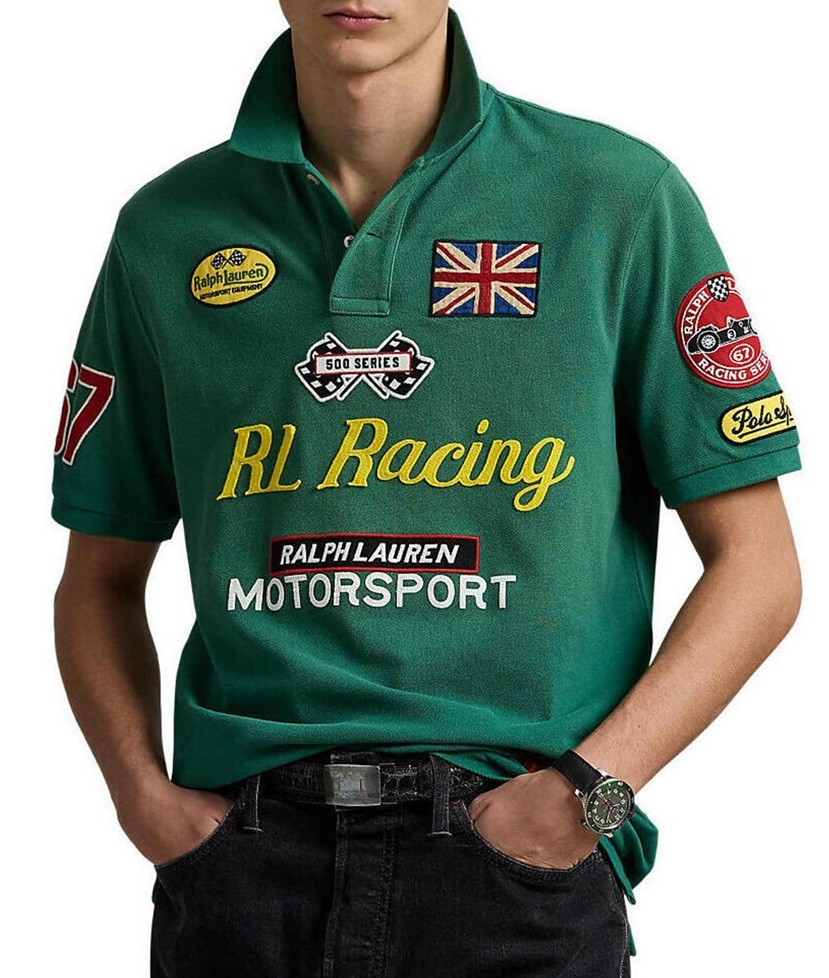 Polo Ralph Lauren Men's Motorsport Racing Polo Shirt - S | eBay