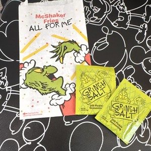 McDonald's Grinch Salt Dill Pickle Seasoning Spice Mix 2 Pack 7g