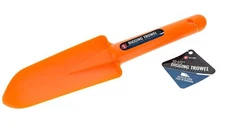 10 1/2" Orange Plastic Digging Trowel