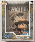 Funko Pop! Monkey D Luffy Wanted Poster #1459 2023 NYCC Exclusive