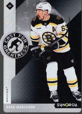 2023-24 Synergy Cast for Greatness #CG7 Brad Marchand - HKY