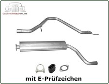 Endschalldämpfer für Opel Insignia A (G09) 2.0 CDTi  Auspuff Endtopf Mitteltopf