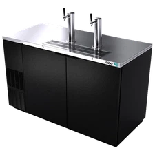 Asber ADDC-58 59" Direct Draw Beer Cooler, 3 Keg Capacity