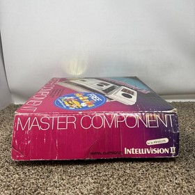 Mattel Intellivision II Console Complete in Box Controllers Cables Tested