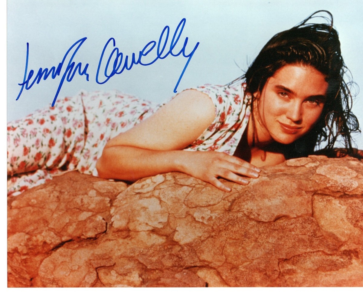 Jennifer Connelly サイン JENNIFER CONNELLY signed picture original 8x10 w/ COA