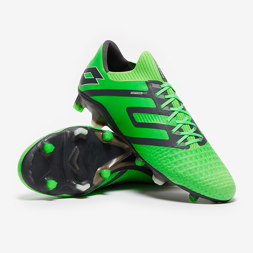 Scarpe tacchetti calcio uomo Lotto Maestro 100 IV FG primavera verde asfalto taglia 9 nuove con scatola