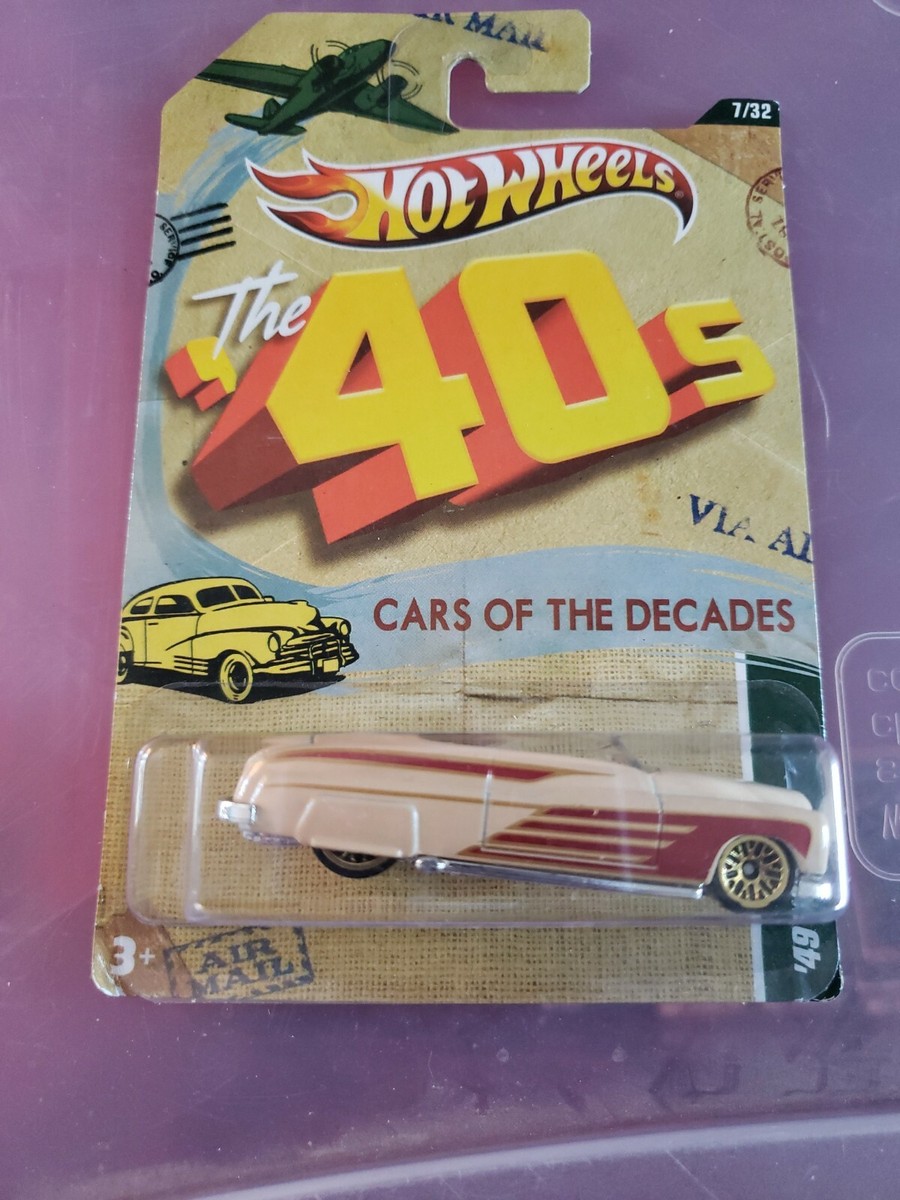 Hot Wheels The '40s Cars of The Decades '49 Merc #7/32 X14