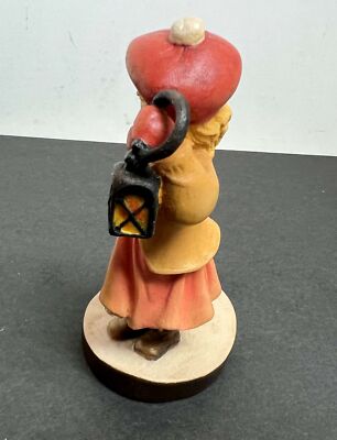 Dolfi Original Lisi Martin Pictura Graphica Girl Pull Dog on Sled