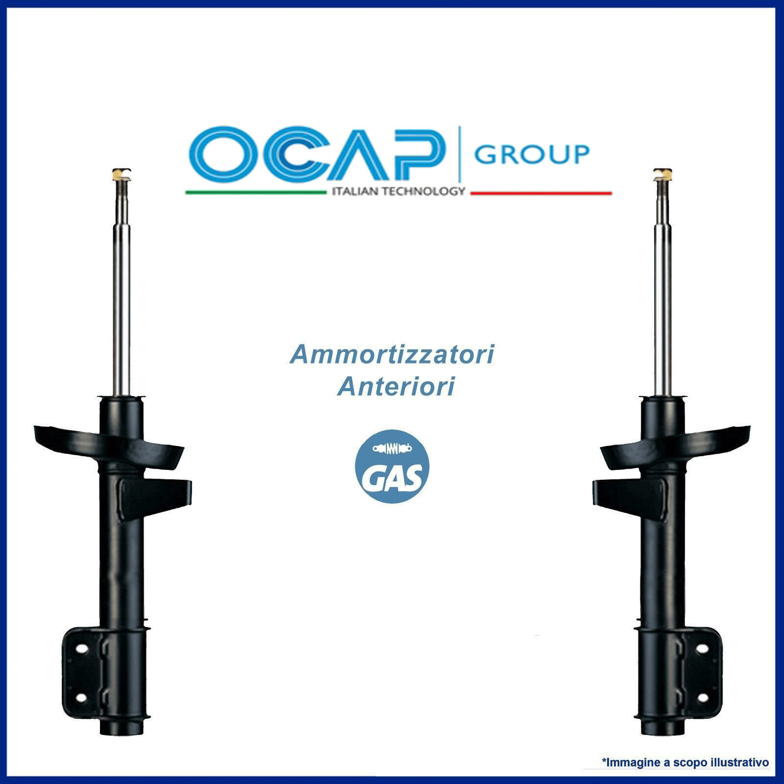 KIT 2 AMMORTIZZATORI POSTERIORI OCAP FIAT DUCATO 18Q (250) 2006-
