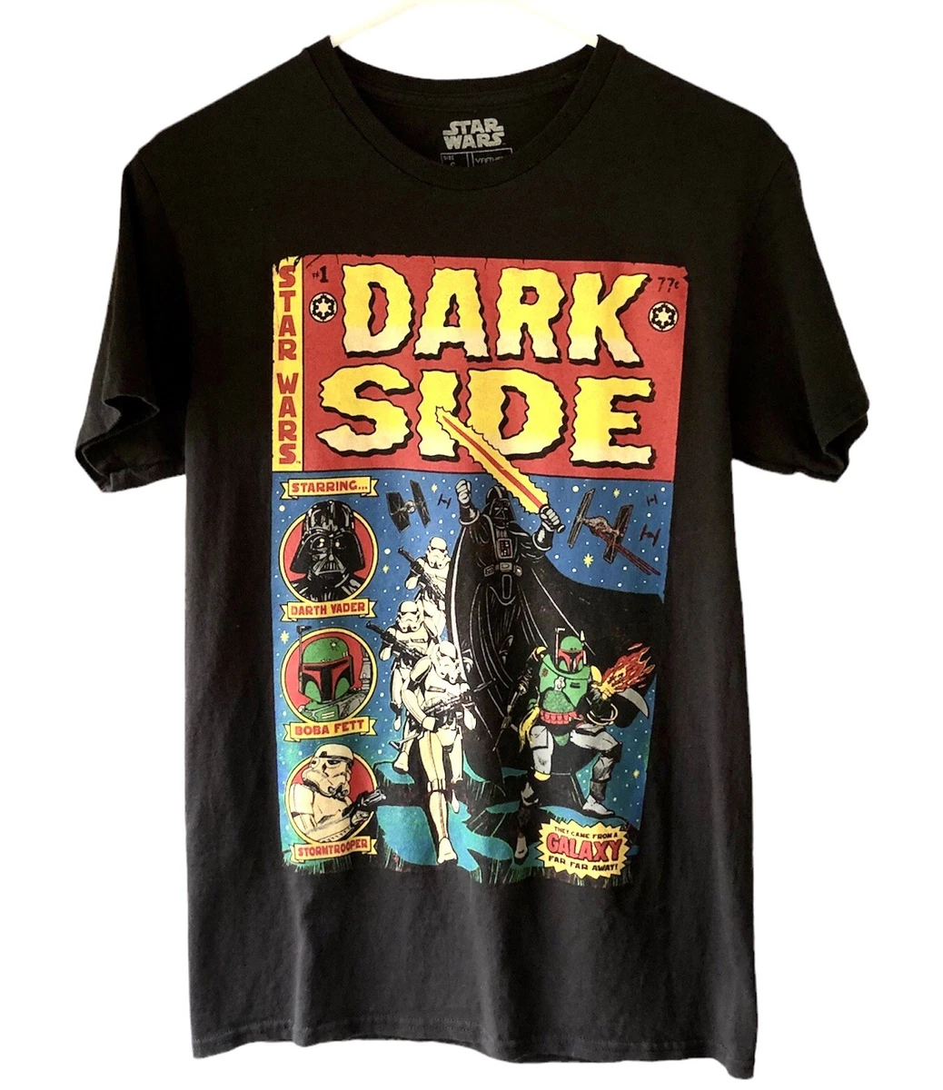 Star Wars Shirt Fifth Sun Dark Side Graphic T Shirt Black Teen Youth Small