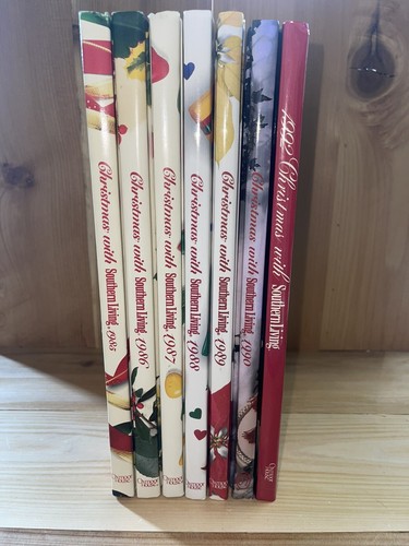 Christmas With Southern Living Lot Of 7 1985-1990, 1992 New - Picture 1 of 9